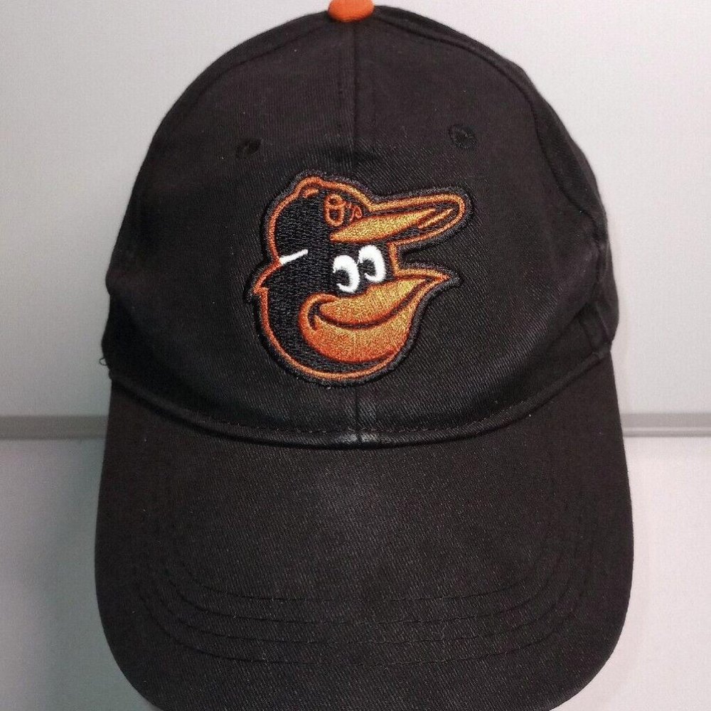 Baltimore Orioles PNC Bank Black Cotton Strapback Baseball Hat Cap